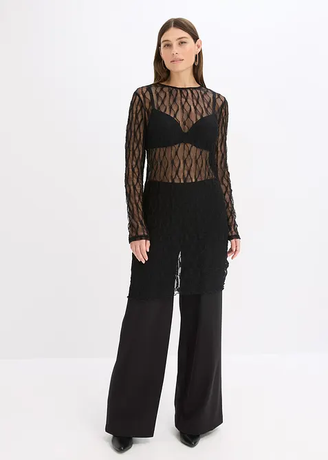 Korte kanten jurk, bonprix