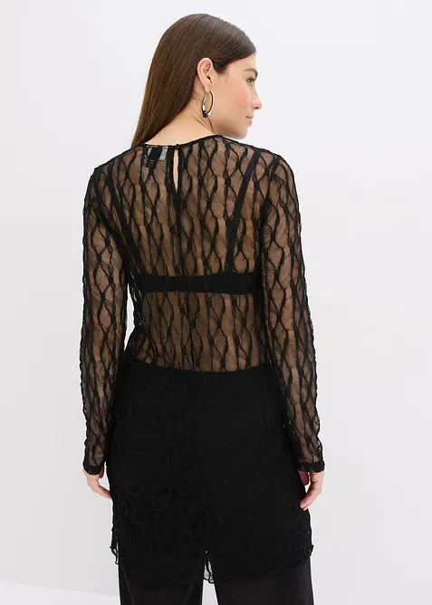 Korte kanten jurk, bonprix