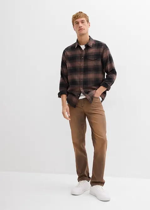 Flanellen overhemd van katoen, bonprix