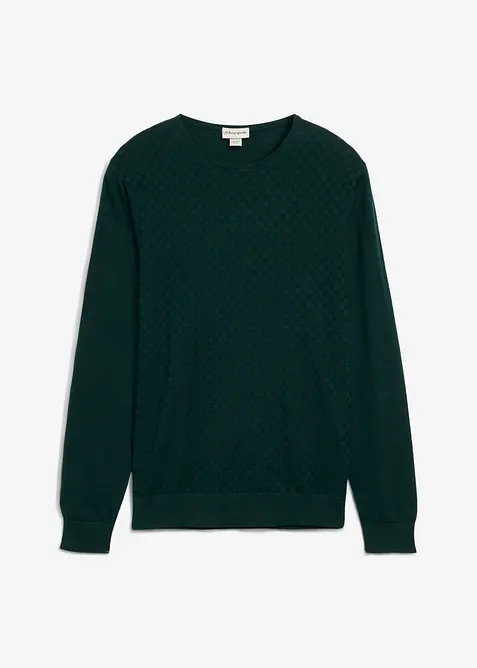 Fijn gebreide trui, bonprix