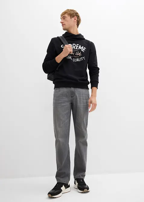 Hoodie in een zachte katoenmix, bonprix