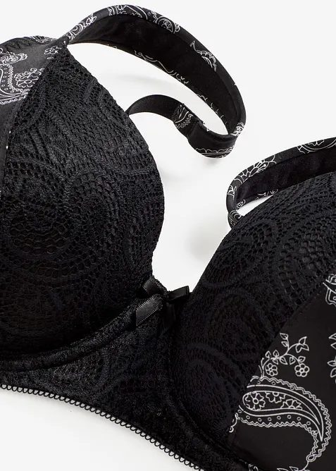 Voorgevormde bh met gewatteerde bandjes, bonprix