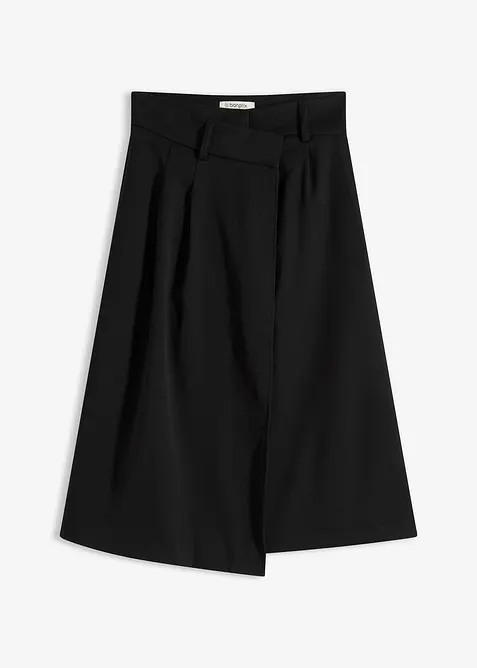 Midi rok van viscose-mix, bonprix