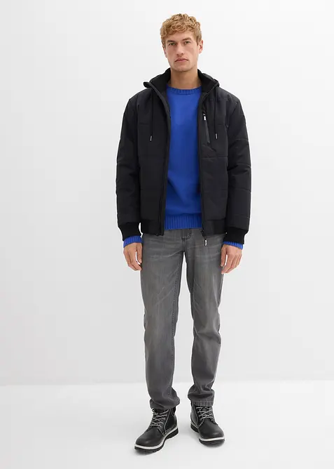 Fijngebreide trui van recyclebaar katoen, bonprix