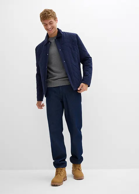 Fijngebreide trui van recyclebaar katoen, bonprix