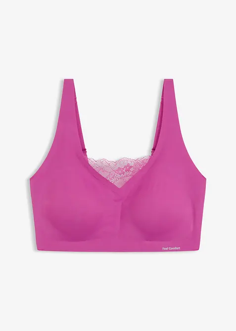 Feel Comfort lasercut bralette met gevulde cups, bonprix