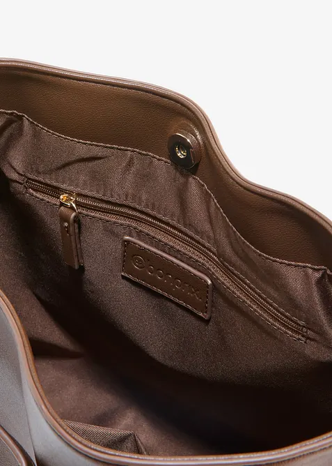 Grote handtas met een gesp, bonprix