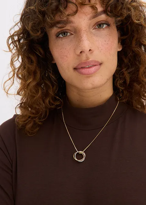 Meerrijige ketting met hanger, bonprix