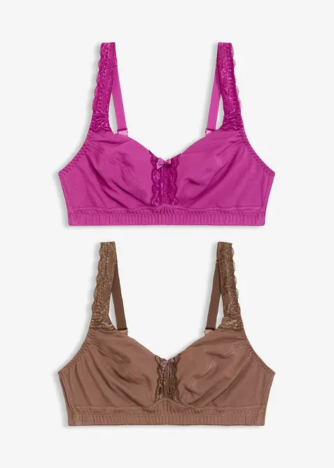 Bh zonder beugels (set van 2), bonprix