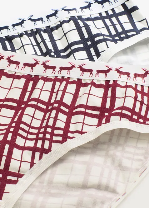 Maxislip met katoen (set van 4), bonprix