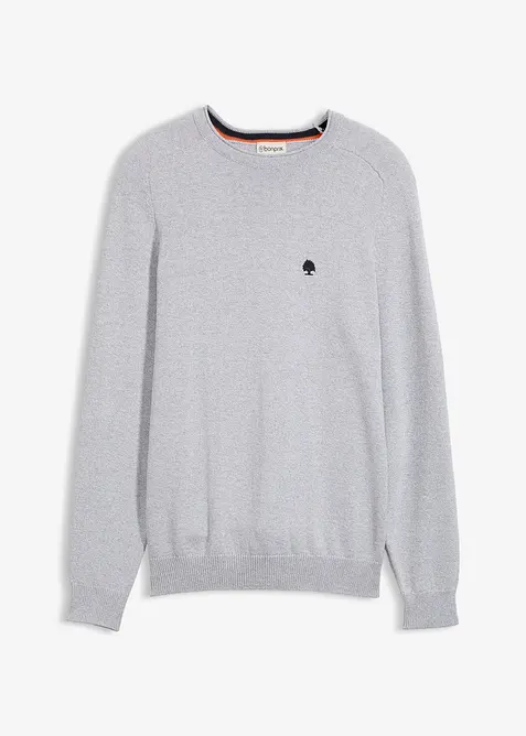 Fijn gebreide trui, bonprix
