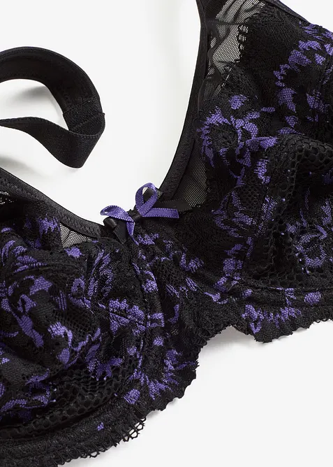 Minimizer bh met gewatteerde bandjes en sierlijk kant, bonprix