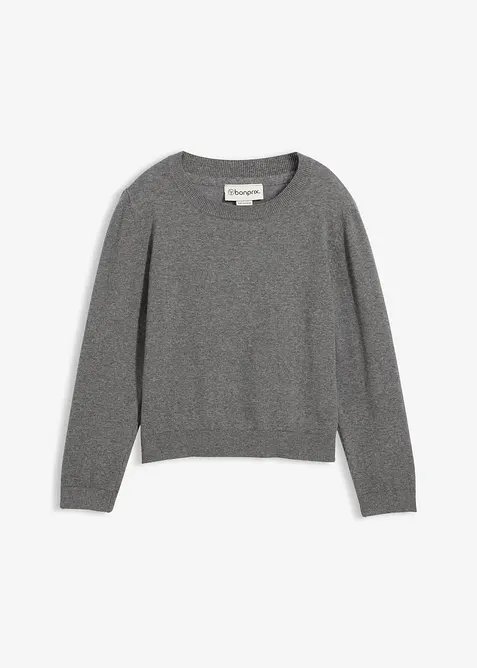 Fijn gebreide trui, bonprix