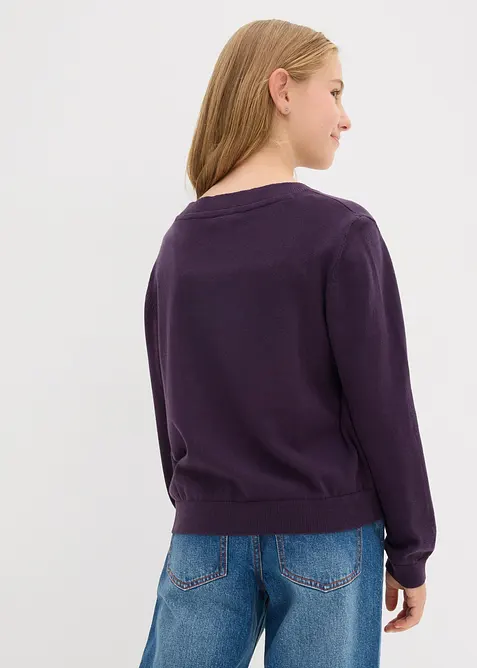 Fijn gebreide trui, bonprix