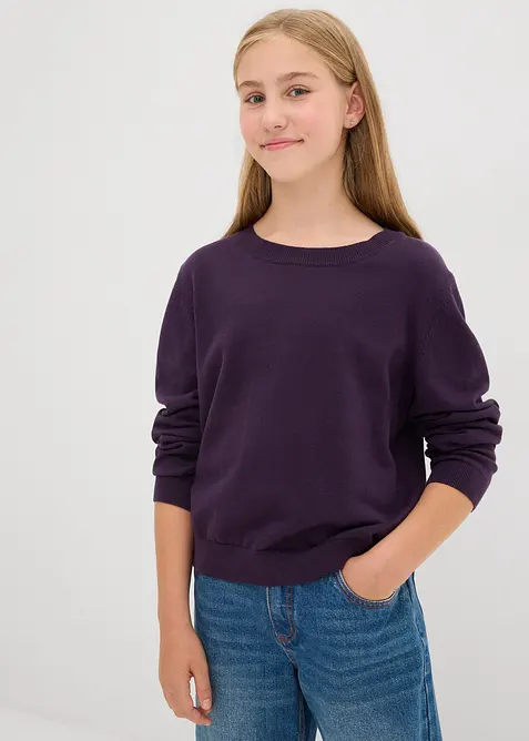 Fijn gebreide trui, bonprix