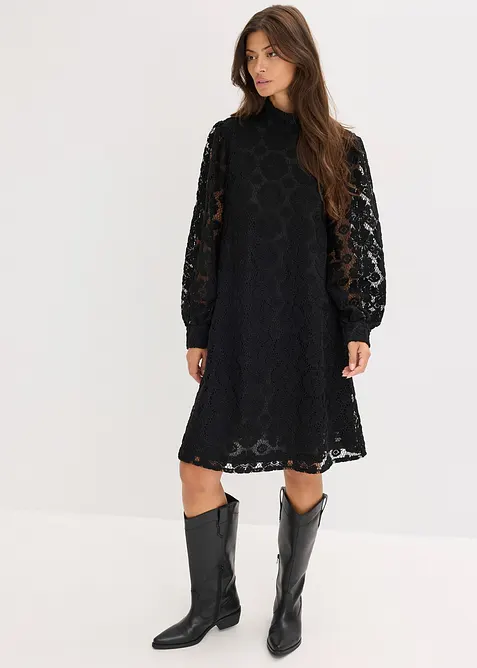 Kanten mini jurk, bonprix