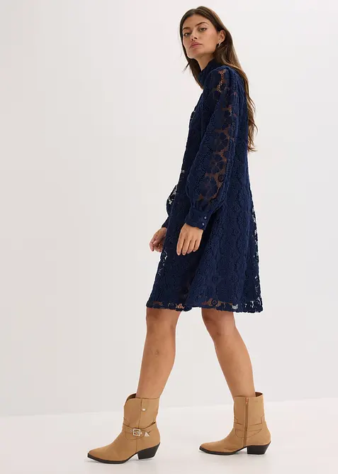 Kanten mini jurk, bonprix