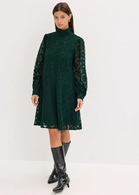 Kanten mini jurk, bonprix