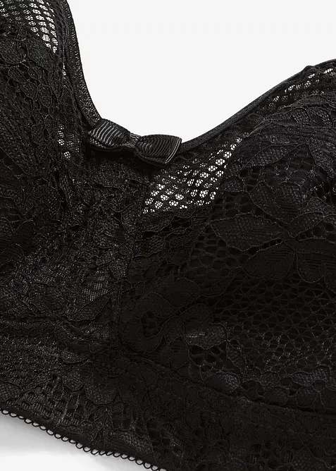 Steun bh zonder beugels met gewatteerde bandjes, bonprix