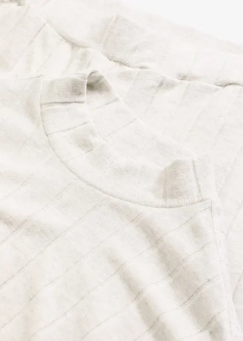 Oversized huispak van zacht ribmateriaal, bonprix