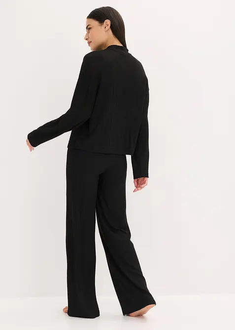 Oversized huispak van zacht ribmateriaal, bonprix