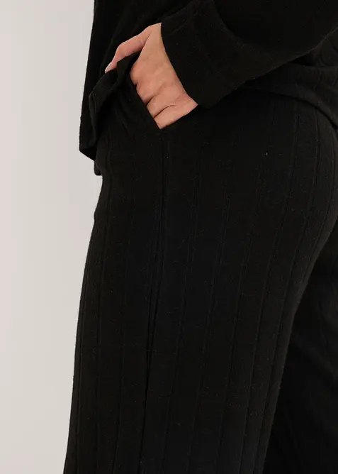 Oversized huispak van zacht ribmateriaal, bonprix