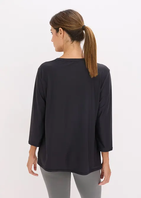 Ultrasoft outdoor shirt met ¾ mouwen, sneldrogend, bonprix