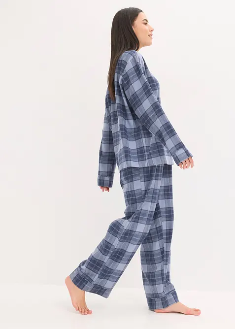 Geweven flanellen pyjama, bonprix