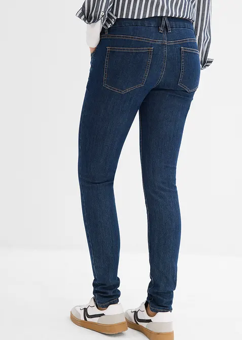 Zwangerschapsjeans van biologisch katoen, skinny, bonprix