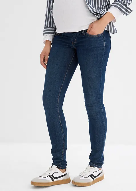 Zwangerschapsjeans van biologisch katoen, skinny, bonprix