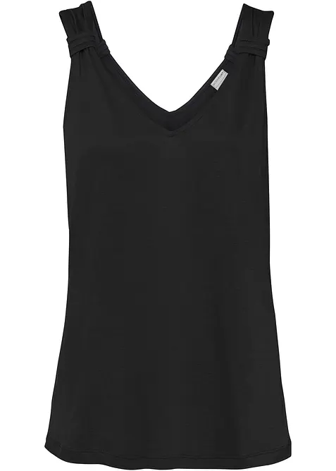 Jersey top van viscose, bonprix