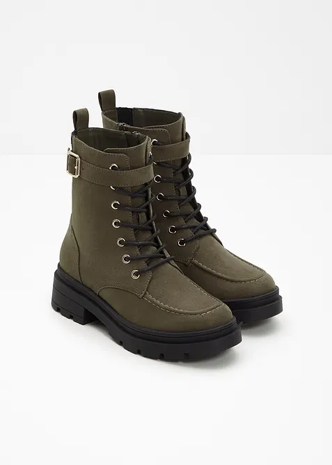 Veterboots met gesp, bonprix