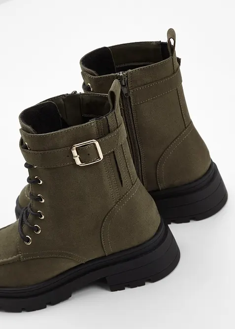 Veterboots met gesp, bonprix