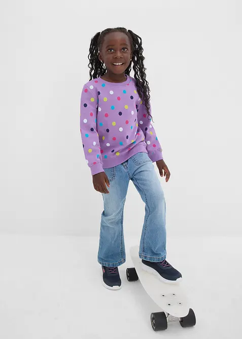 Sweater van puur biologisch katoen (set van 2), bonprix