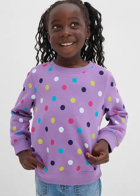 Sweater van puur biologisch katoen (set van 2), bonprix