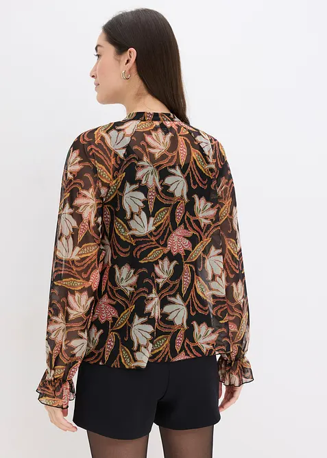 Shirt tuniek van zacht mesh, bonprix