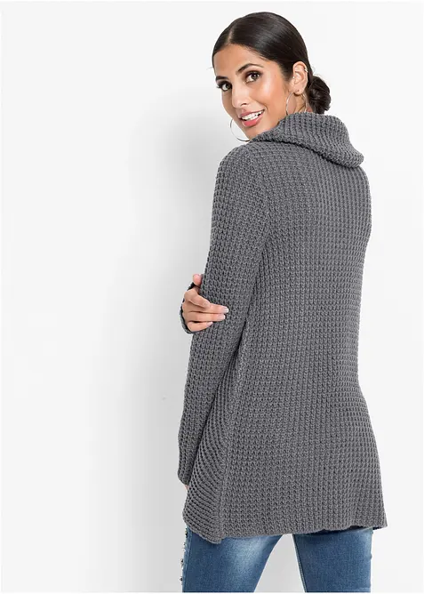 Trui met een wijde col, bonprix