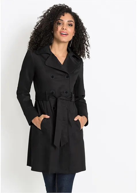 Trenchcoat van katoen, bonprix