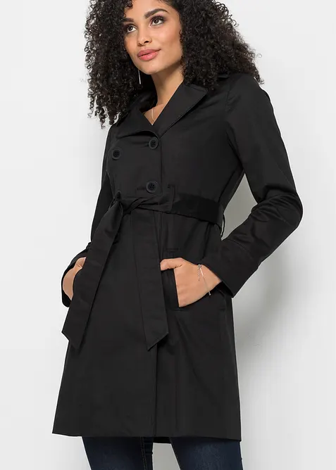 Trenchcoat van katoen, bonprix