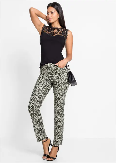 Top van een zachte viscosemix, bonprix