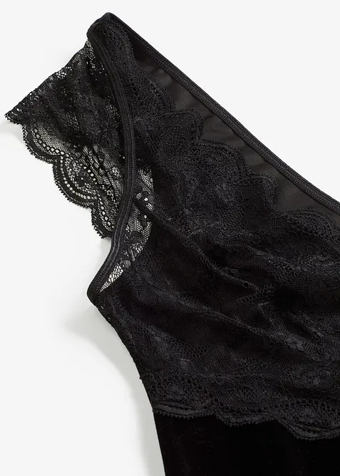 Fluwelen jurk, bonprix