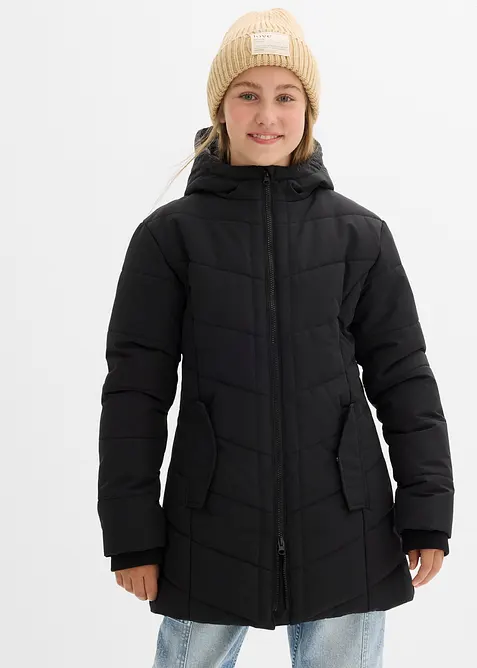 Winterparka met capuchon, waterafstotend, bonprix