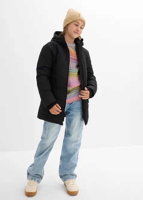 Winterparka met capuchon, waterafstotend, bonprix