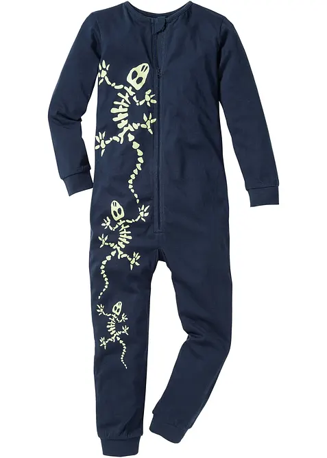 Pyjama onesie van puur katoen, bonprix