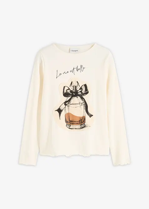 Longsleeve van katoen met stretch, bonprix