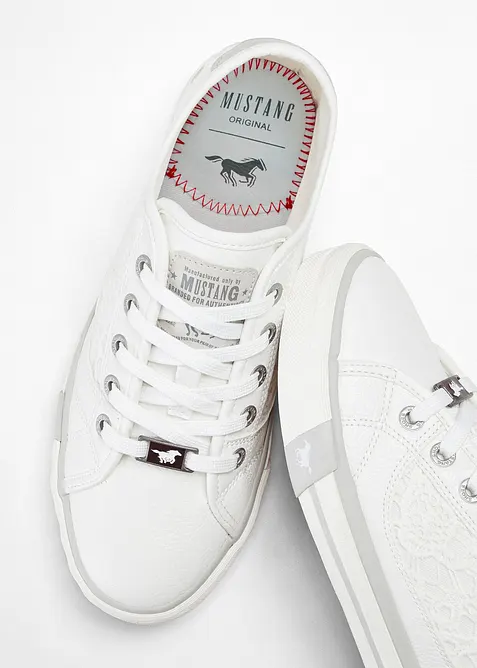 Sneakers met kant van Mustang, Mustang