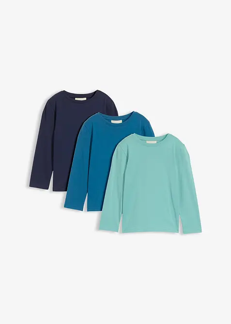 Longsleeve (set van 3), bonprix