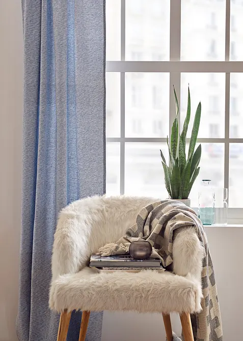 Gordijn van biologisch katoen (1 stuk), bonprix