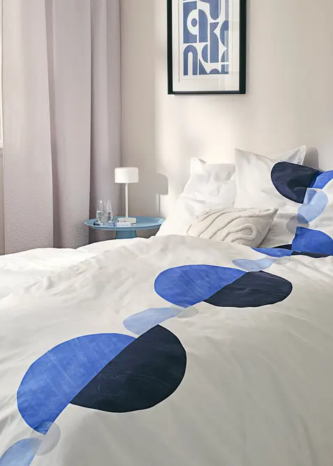 Dekbedovertrek met grafisch dessin, bonprix