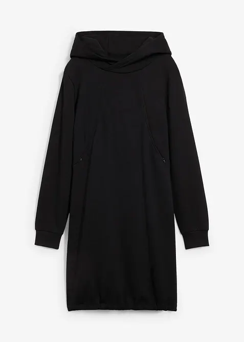 Zwangerschaps- en borstvoedingsjurk van biologisch katoen, bonprix